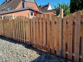 Sichtschutz aus Holz