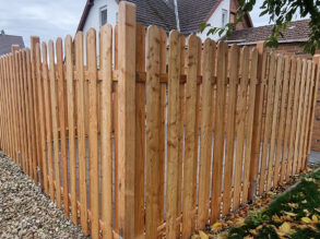 Sichtschutz aus Holz
